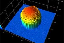 Evaluating the Contacting Terminals of Wafer Level Chip Size Packages CSPs using the Olympus OLS4100 Laser Confocal Microscope